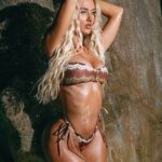 FLAME WAVE BIKINI SET